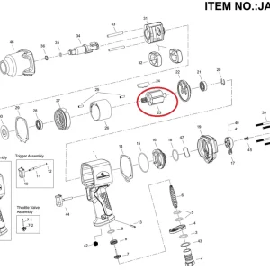 Korlátozott ajánlat Jonnesway JAI-1114-23 rotor a JAI-1114 légkulcshoz