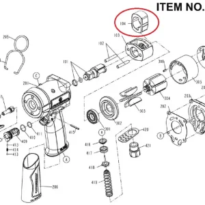 Jonnesway JAI-1014-104 kalapács a JAI-1014 légkulcshoz Ingyenes szállítás