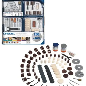 Dremel 724 tartozékkészlet multifunkciós gépekhez, 150db Népszerű