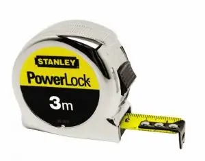 Kiváló minőség Stanley 0-33-522 PowerLock mérőszalag 3x19mm