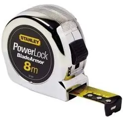 Kiváló minőség Stanley 0-33-527 PowerLock mérőszalag Bladearmor 8x25mm