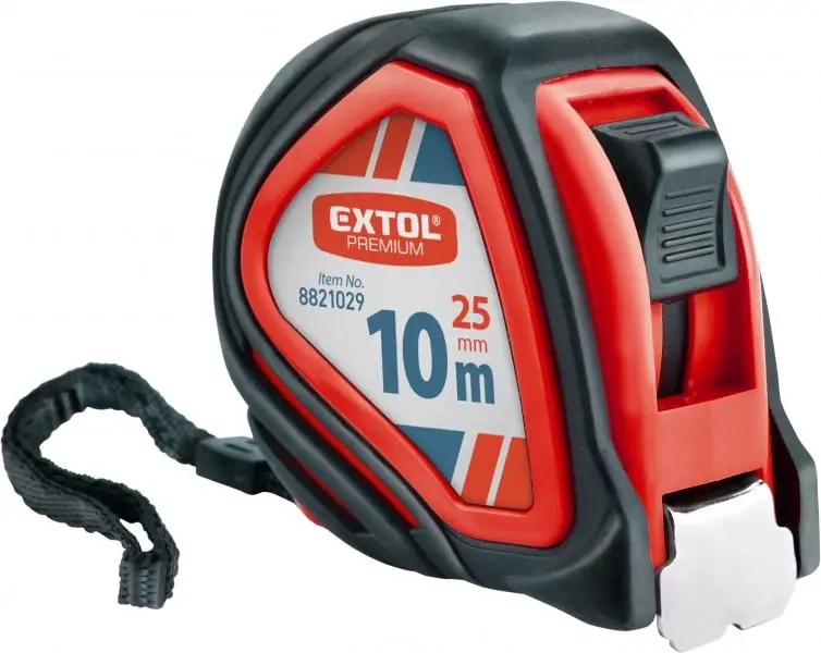 Vedd meg most Extol premium mérőszalag, gumírozott, 1 stoppos, 10m