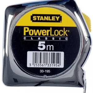 Autentikus Stanley FatMax Powerlock ABS házas mérőszalag, 5mx25mm