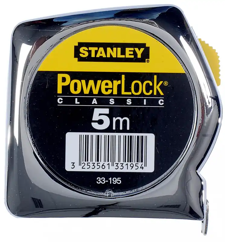 Autentikus Stanley FatMax Powerlock ABS házas mérőszalag, 5mx25mm