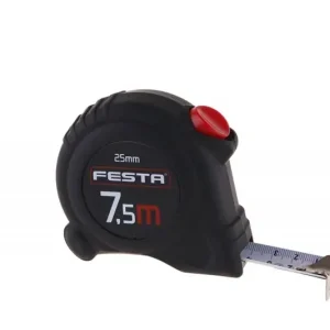 Újdonság Festa Autolock mérőszalag, 25mm, 7.5m