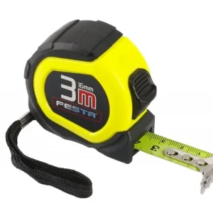 Festa mérőszalag, mágneses, 16mm, 3m Újdonság