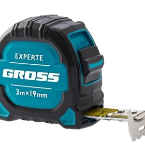 Utolsó esély Gross Experte mérőszalag, mágneses, kétoldalas, 19mmx3m