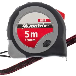 MTX mérőszalag, ABS+PVC ház, 3 szegecses, 5mx19mm Eredeti