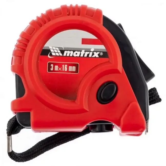 MTX mérőszalag, gumi borítás, 3mx16mm Népszerű