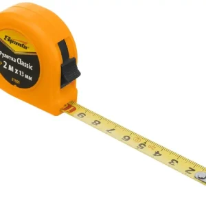 Népszerű Sparta Classic mérőszalag, műanyag ház, stop funkció, 2mx13mm