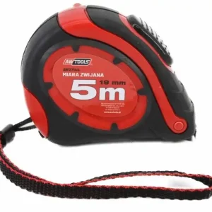 Népszerű AWTools mérőszalag, mágneses, 19mm, 5m