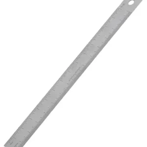 Autentikus Hoteche vonalzó, fém, 60cm