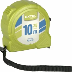 Extol Craft mérőszalag, stop, 10mx25mm Biztonságos fizetés