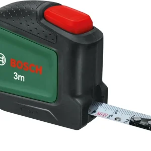 Biztonságos fizetés Bosch mérőszalag övcsipesszel, auto lock, 19mmx3m