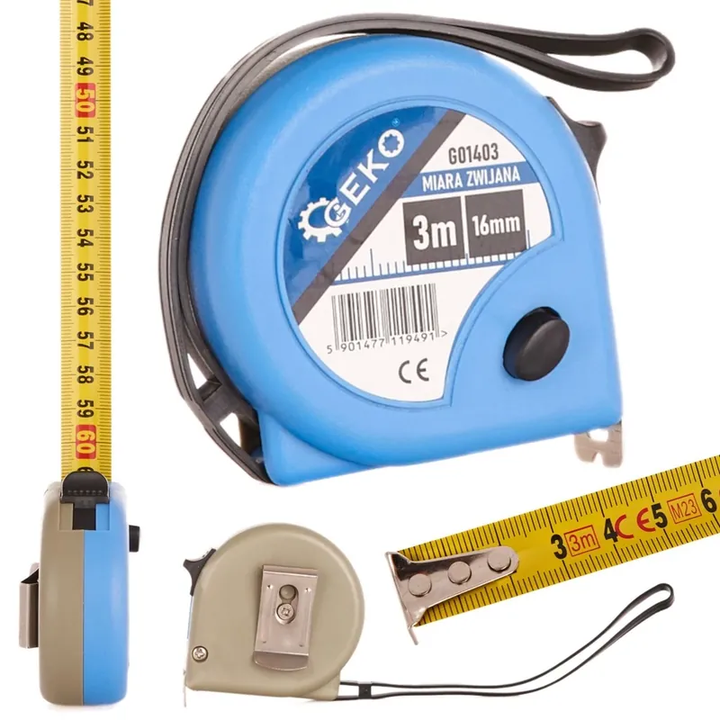 Geko mérőszalag 6x0.115mmx3m Rendeld meg most