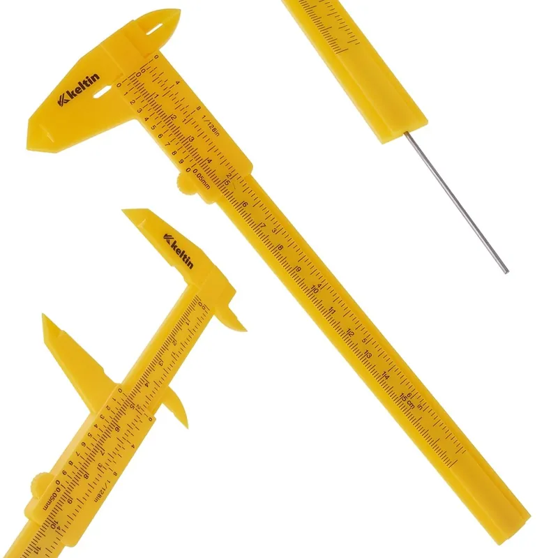 Pénzvisszafizetés Keltin tolómérő, műanyag, 0-150mm