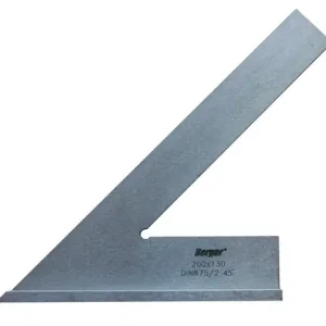 Autentikus BERGER talpas szögellenőrző 45° 150x100mm
