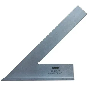Kiváló minőség BERGER talpas szögellenőrző 45° 200x130mm