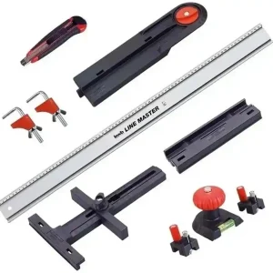 KWB Line Master Profi univerzális vezetőléc készlet, 10db, 800mm Kedvezmény