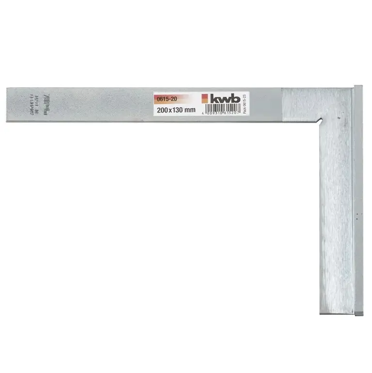 KWB PROFI galvanizált talpas derékszög 200x130mm Újdonság