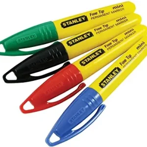 Pénzvisszafizetés Stanley vékony hegyű jelölőfilc, 4 színű