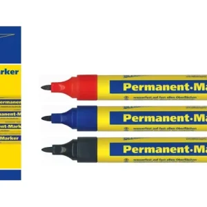 BLEISPITZ festékes, ipari jelölőfilc d1,0-2,0mm piros 10db No.0914 Csak ma