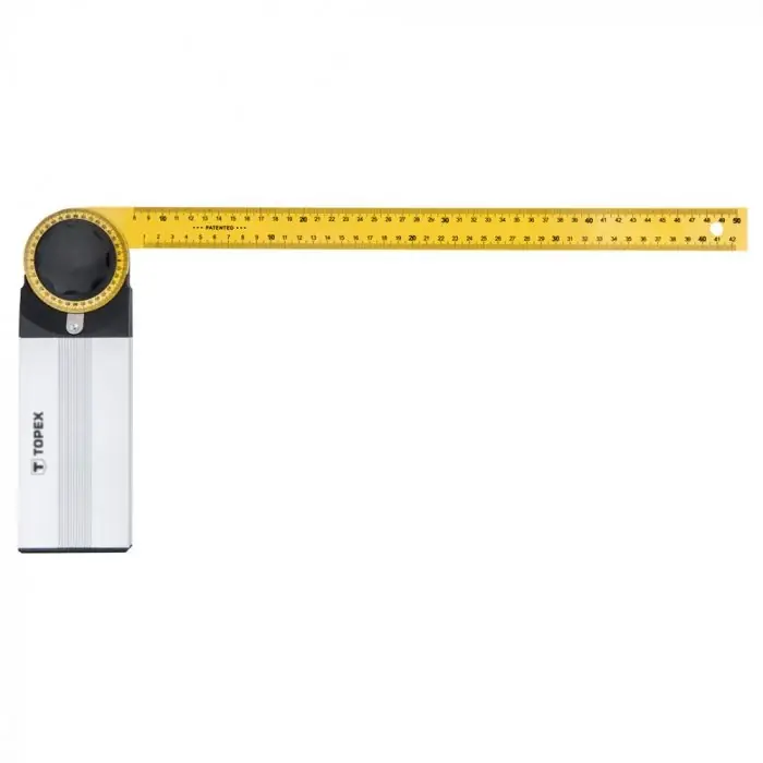 Népszerű Topex szögmérő, alumínium, 500x240mm