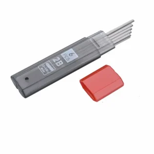 Kiváló minőség Extol 2B póthegy 8853005 ácsceruzához, 1.8x0.95x60mm, 6db, műanyag dobozban