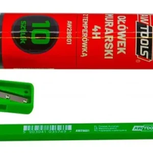 Rendeld meg most AWTools ácsceruza téglához, 4H, zöld, 10db