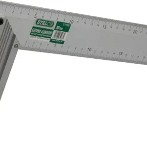 Stalco derékszög vonalzóval, alumínium, 300mm Korlátozott ajánlat