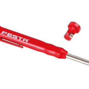 Levior acél ácsceruza cserélhető betéttel, HB, furatjelölő, 6mm Népszerű