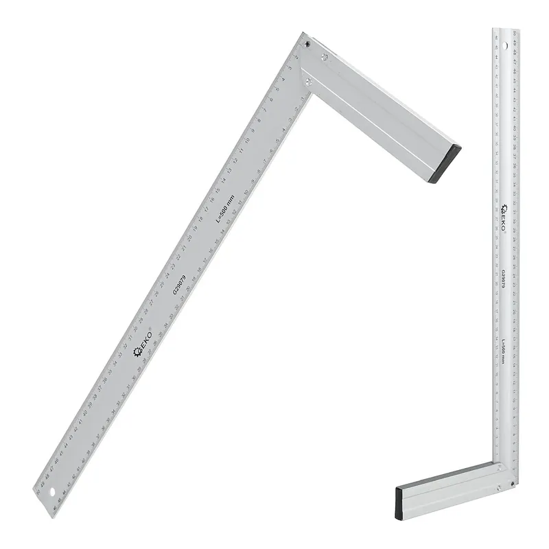 Utolsó esély Geko ácsderékszög, alumínium, 50cm