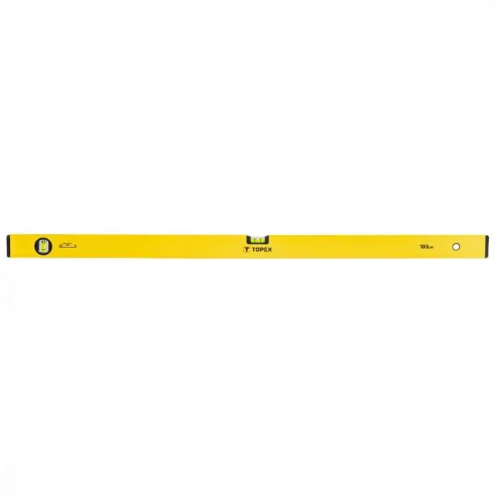 Eredeti Topex vízmérték, 2 libellás, 49x19mmx100cm