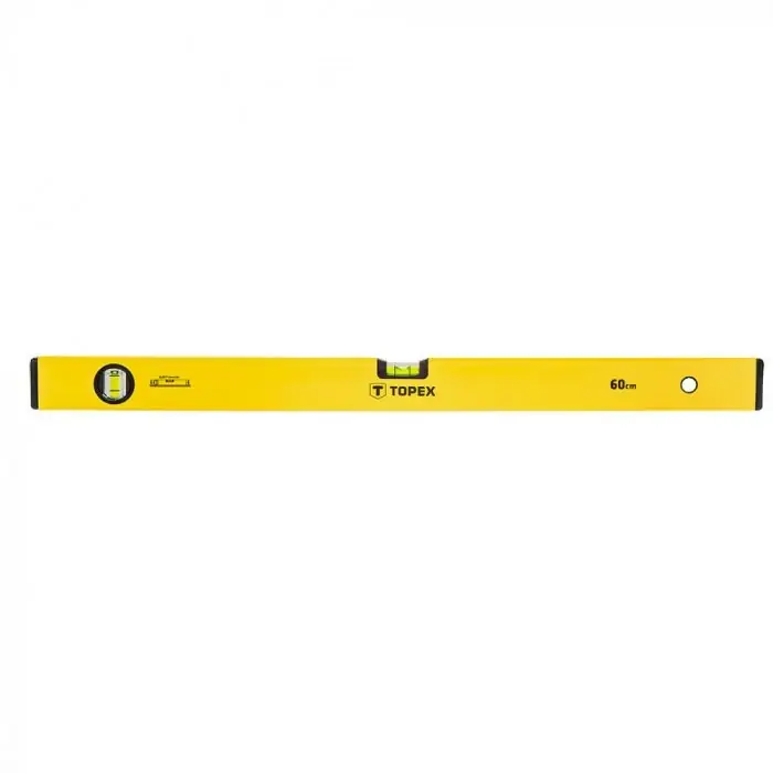 Alacsony ár Topex vízmérték, 2 libellás, 49x19mmx60cm