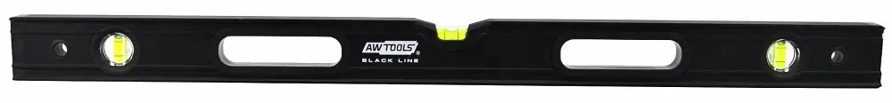 AWTools Black Line vízmérték 2 markolattal, mágneses, 80cm Kiárusítás
