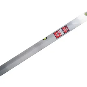 Olcsó AWTools vízmérték, alumínium, 2 libellás, szürke, 2.5m