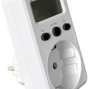 Tracon TVOD01 digitális fogyasztásmérő, 16A, 3.6kW Kiváló minőség