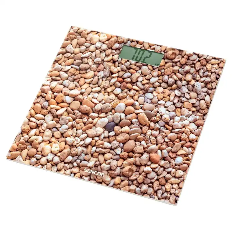 Ingyenes szállítás Sencor SBS 2302SN személymérleg, max 150kg, barna