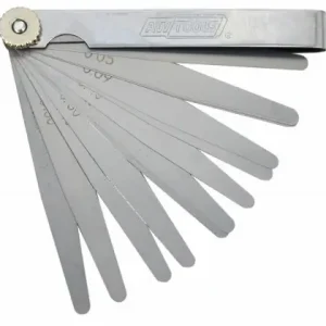 AWTools hézagmérő készlet, 10cm, 0.02-1mm, 17db Alacsony ár