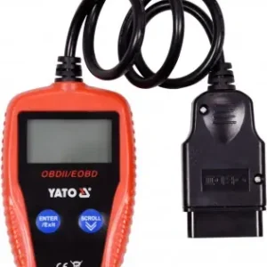 Yato Hibakód olvasó rendszer, OBD II, LCD 128x64mm Akció