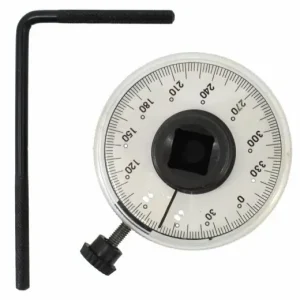 AWTools Black Line nyomaték szögmérő, 360°, 1/2" Legjobb ár