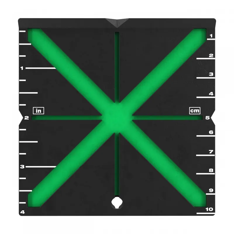 Autentikus Milwaukee HI-VIST jó láthatóságú lézer céltárgy lemez