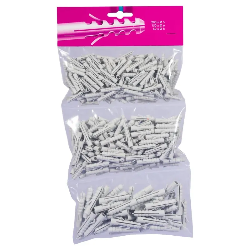 Gyors szállítás Fischer SP dübel szortiment, zacskóban 5/6/8mm, 400db