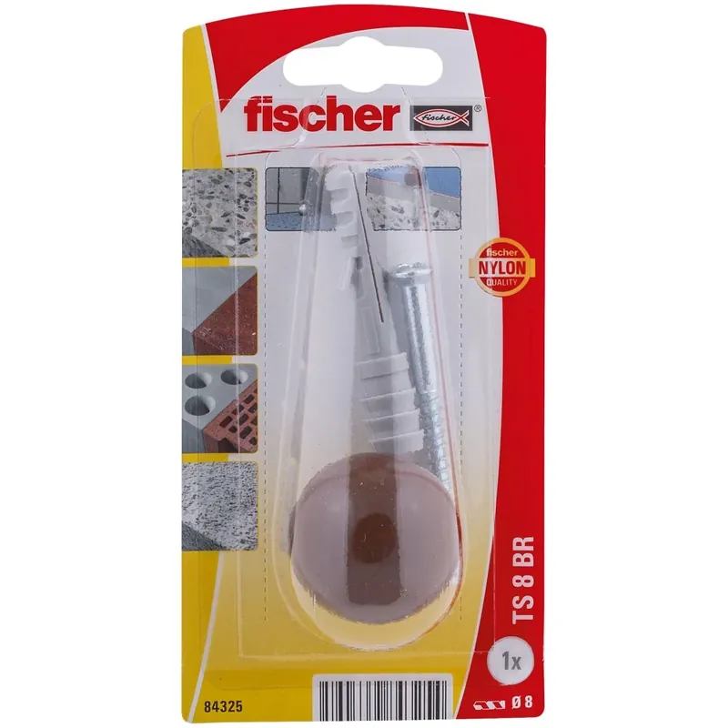 Vedd meg most Fischer TS 8 BR K ajtóütköző (barna)