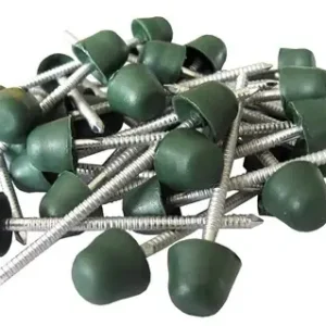 Hullámlemez szeg műanyag fejjel, 3.4x70mm, zöld, 50db Kedvezmény