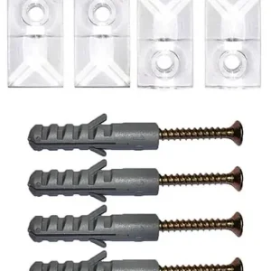 Vedd meg most Tükörleszorító szett bliszterben, műanyag, áttetsző, 4db