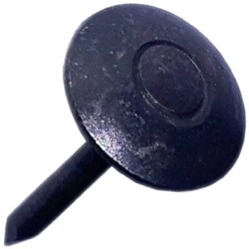 Csak ma Kárpitos díszszeg, antikolt fekete, 8.5x15mm, 50db