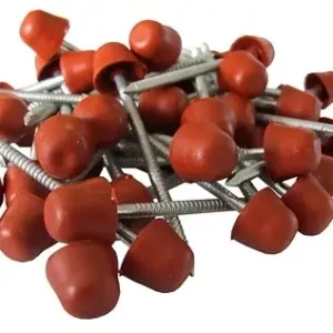 Hullámlemez szeg műanyag fejjel, 3.4x70mm, piros, 20db Vedd meg most