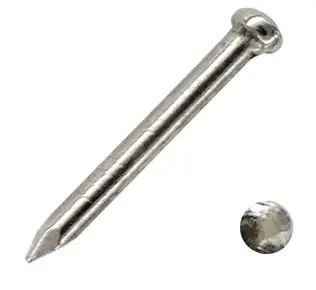 Zárszeg félgömb fejjel, 1.6x16mm, nikkelezett, 20g Legjobb ár