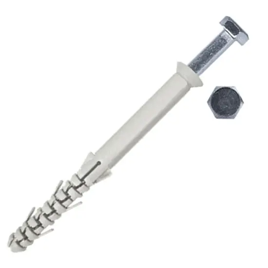 Kiárusítás Műanyag tipli, állványcsavarral 14x180mm/10x185mm